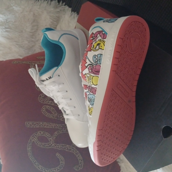 Airwalk Shoes - Airways Debz-J White LIL Monst